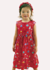 Vestido Infantil Menina Gelatina Alphabeto
