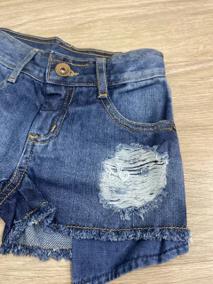 Short Jeans Infantil Menina PUC - Suricatto Store