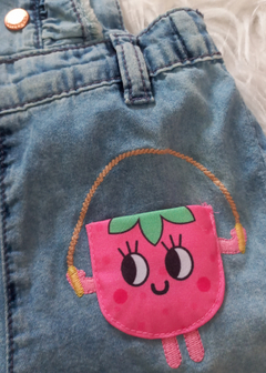 Jardineira Infantil Bebê Tropical Color Alphabeto - loja online
