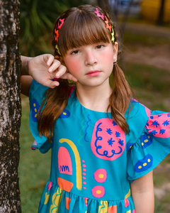 Vestido Infantil Lúdico na internet