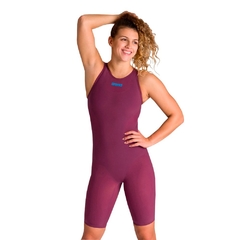 TRAJE POWERSKIN R-EVO ONE OPEN BACK - VERMELHO ESCURO