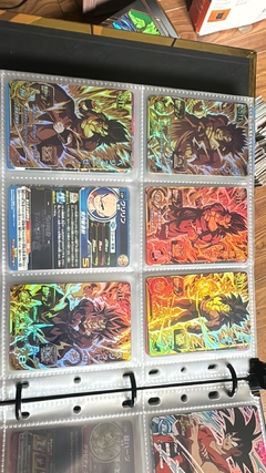 671 cartas de dragon ball héroes + 26 packs sellados Vjump + 100 slaves + binder con 25 micas - tienda en línea