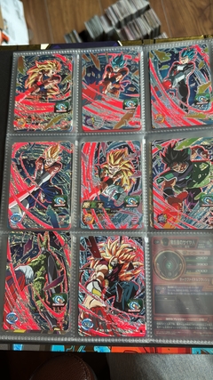 671 cartas de dragon ball héroes + 26 packs sellados Vjump + 100 slaves + binder con 25 micas - tienda en línea