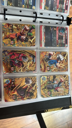 671 cartas de dragon ball héroes + 26 packs sellados Vjump + 100 slaves + binder con 25 micas - comprar en línea