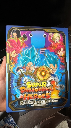 671 cartas de dragon ball héroes + 26 packs sellados Vjump + 100 slaves + binder con 25 micas en internet