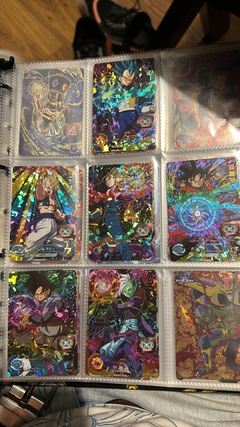 671 cartas de dragon ball héroes + 26 packs sellados Vjump + 100 slaves + binder con 25 micas - tienda en línea
