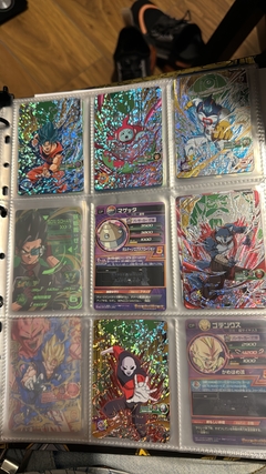 671 cartas de dragon ball héroes + 26 packs sellados Vjump + 100 slaves + binder con 25 micas - tienda en línea