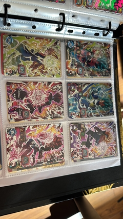671 cartas de dragon ball héroes + 26 packs sellados Vjump + 100 slaves + binder con 25 micas - comprar en línea
