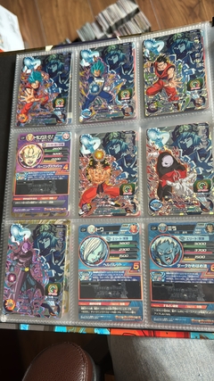 671 cartas de dragon ball héroes + 26 packs sellados Vjump + 100 slaves + binder con 25 micas - tienda en línea