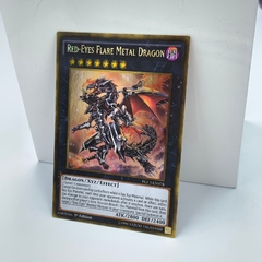 Red-Eyes Flare Metal Dragon - Premium Gold: Infinite Gold PGL3-EN078