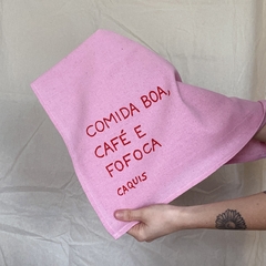 Pano de Prato Comida Boa, Café e Fofoca - comprar online