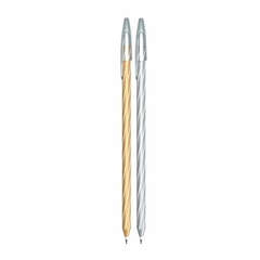 CANETA SPIRO GEM OURO CIS