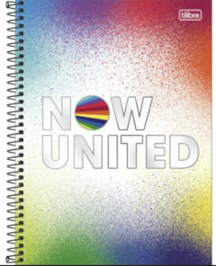 CADERNO UNIVERSITARIO NOW UNITED 10M TILIBRA - CHUVISCO