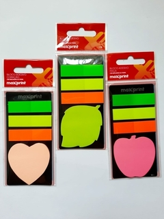MARCADOR DE PAGINA ADESIVO MAXPRINT