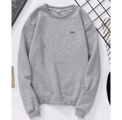 Blusa Moletom Lacoste De Frio Gola Careca Sem Capuz Alta Qualidade na internet