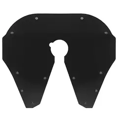 Q1001 - Protetor Deslizante Quinta Roda para Semi Reboque Jost Pino 2" JSK37C - Branco - Injetado