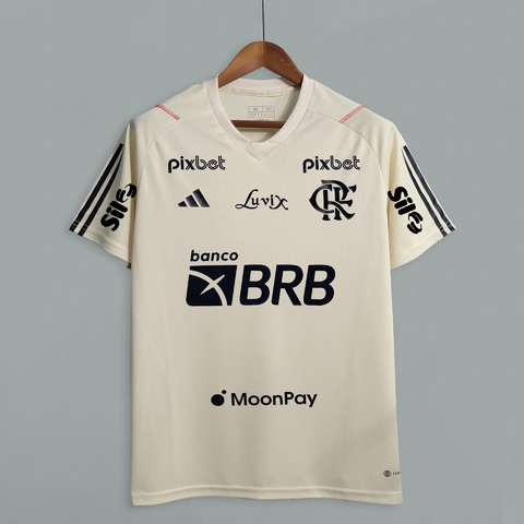 Camisa de treino Flamengo 23/24 Com patrocínios