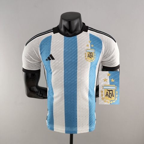 Camisa da Argentina Home 2022 Tricampeão