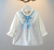 vestido azul cielo