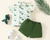 Conjunto dinosaurios short verde