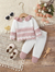 Conjunto de punto moños - mini hally