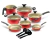 Conjunto Jogo de Panelas Teflon Viena 10 Pçs Antiaderente Tampa de Vidro - comprar online