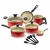 Kit Jogo de Panelas 11 peças Bogotá Antiaderente Teflon Conjunto - comprar online