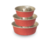 Kit 3 Formas De Pudim Teflon Forma Bolo Antiaderente