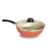 Frigideira Wok 28 cm Teflon Antiaderente com Tampa de Vidro na internet
