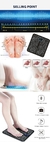 EMS Massage Health Care Foot Massager Mat Massageador Pes Muscular Electric Feet Reflexology Deep Relax Saude Tens Fisioterapia - loja online