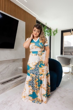 Conjunto Blusa e Saia Longa - comprar online