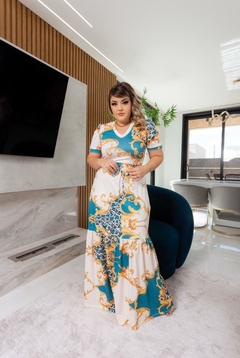 Conjunto Blusa e Saia Longa - Valorosa Moda Evangélica: Looks do culto c/ Modéstia e Graça