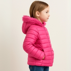 Imagem do Jaqueta Infantil Juvenil Menina Aberta Com Zíper Inverno