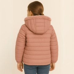 Jaqueta Infantil Juvenil Menina Aberta Com Zíper Inverno - loja online