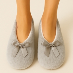 Pantufa Feminina Sapato Antiderrapante Laço - loja online