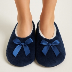 Pantufa Feminina Sapato Antiderrapante Laço - comprar online