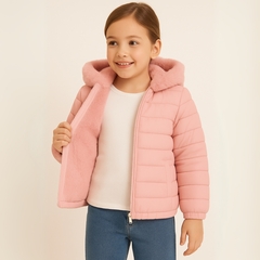 Imagem do Jaqueta Infantil Juvenil Menina Aberta Com Zíper Inverno