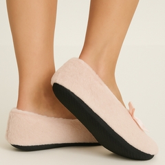 Pantufa Feminina Sapato Antiderrapante Laço - ANJ MODAS