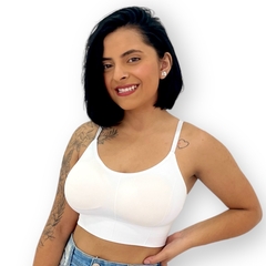 Blusinha Top Com Bojo De Alcinha Com Regulagem Academia - loja online
