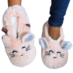 Pantufa Sapato Feminina Antiderrapante Conforto Inverno Fofa - ANJ MODAS