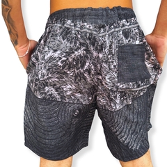 Shorts Bermuda Masculina Gangster Microfibra Moda Praia na internet