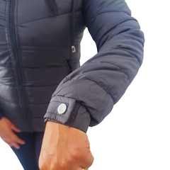 Jaqueta Feminina Parka Nylon Feminina Puffer Bobojaco Invern na internet