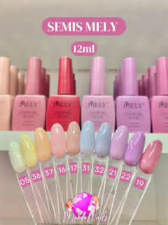 Carta de colores semipermanentes 12ml - Mely - comprar online
