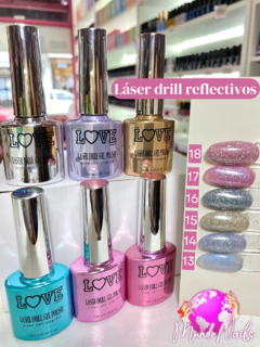 Semipermanentes love láser drill 7ml - Love - comprar online