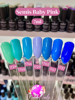 Semipermanentes 7ml carta de colores - Pink Mask - mundo nails