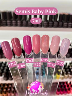 Semipermanentes 7ml carta de colores - Pink Mask - comprar online