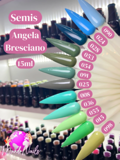 Semipermanentes Angela Bresciano 15ml carta de colores - tienda online