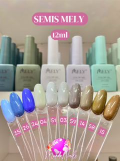 Carta de colores semipermanentes 12ml - Mely - tienda online