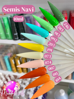 Semipermanentes Navi carta de colores 10ml - Navi - comprar online