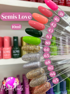 Semipermanentes love 10ml carta de colores - Love - mundo nails